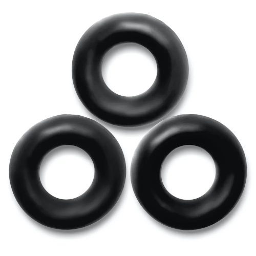 Oxballs Fat Willy Cockring 3-Pack - Black  péniszgyűrű