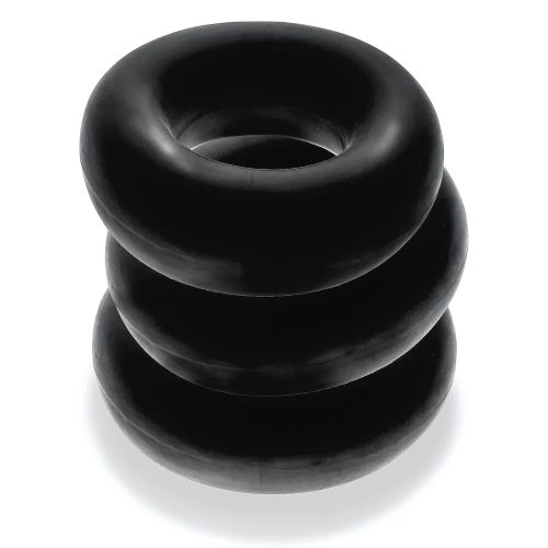 Oxballs Fat Willy Cockring 3-Pack - Black  péniszgyűrű