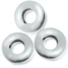 Oxballs Fat Willy Cockring 3-Pack - Clear péniszgyűrű