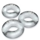 Oxballs Fat Willy Cockring 3-Pack - Clear péniszgyűrű