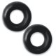 Hünkyjunk Stiffy Cockring 2-Pack - Black péniszgyűrű