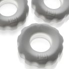 Hünkyjunk SUPER HUJ 3-pack White Ice péniszgyűrű