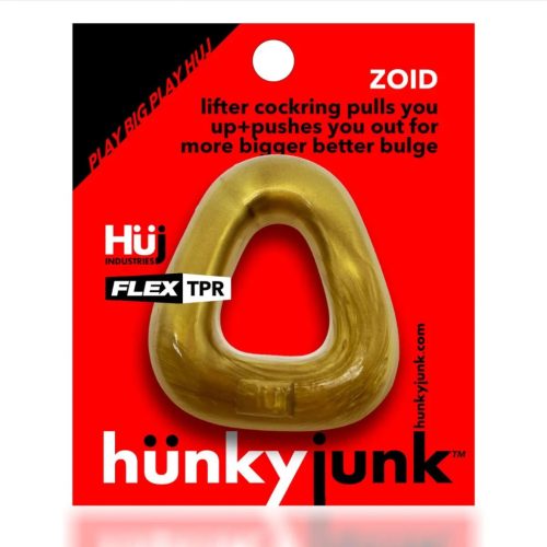 Hünkyjunk ZOID Trapéz Cockring Bronz Metál péniszgyűrű és herehúzó