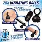 Trinity Men Vibrating Balls Large péniszgyűrű