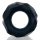 Hünkyjunk FRACTAL Cockring Black péniszgyűrű