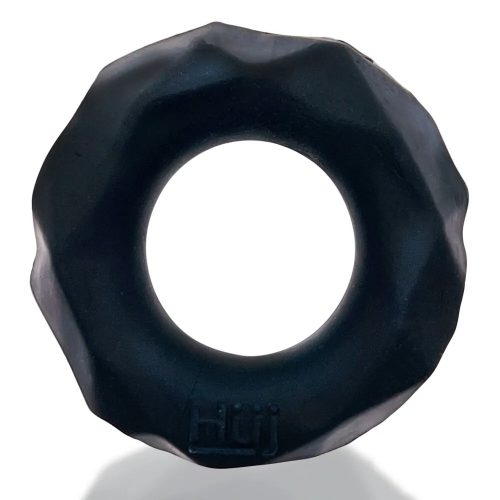 Hünkyjunk FRACTAL Cockring Black péniszgyűrű