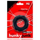 Hünkyjunk FRACTAL Cockring Black péniszgyűrű
