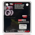 Hünkyjunk REVHAMMER Vibrating Shaft Ring Teal Ice Vibrációs péniszgyűrű