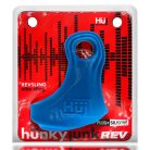 Hünkyjunk REVSLING Vibrating Cocksling Teal Ice péniszgyűrű