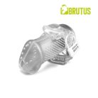 BRUTUS Airmesh Chastity Cage - Clear Farokketrec