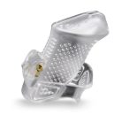 BRUTUS Airmesh Chastity Cage - Clear Farokketrec