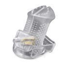 BRUTUS Airmesh Chastity Cage - Clear Farokketrec