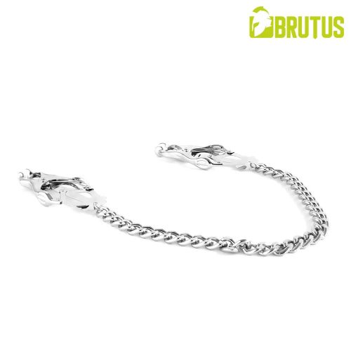 Brutus Japanese Clover Nipple Clamps Silver mellcsipesz