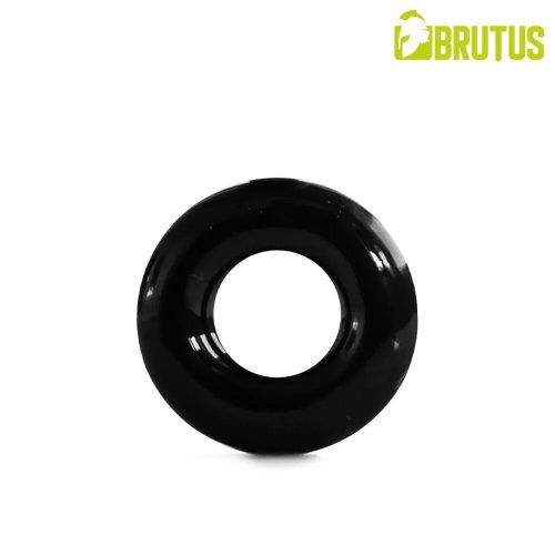 Brutus -  Stretto Fat Stretchy Cockring Black péniszgyűrű