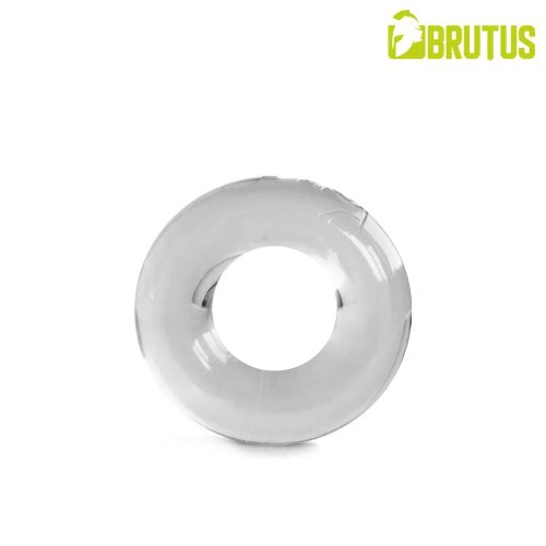 Brutus -  Stretto Fat Stretchy Cockring Clear  péniszgyűrű