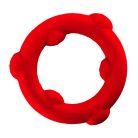 Oxballs - SPINNER Cockring Red péniszgyűrű