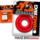 Oxballs - BIG Softlips Cockring Red péniszgyűrű