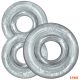 Oxballs - Multi Size 3-Pack Cockrings Clear péniszgyűrű