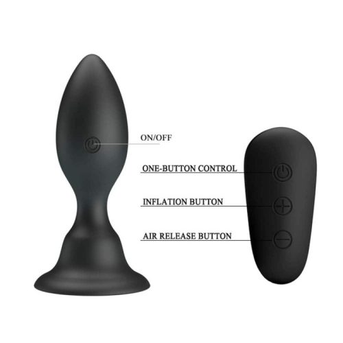 Mr. Play Vibrating Anal Plug with Remote Control  távirányítós anál plug