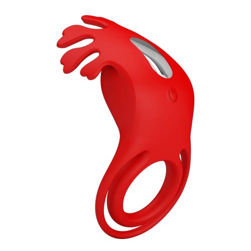 Pretty Love Vibrant Penis Ring Ruben Red Vibrációs péniszgyűrű