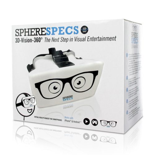 SphereSpecs Virtual Reality Headset 3D-360  virtuális mozi