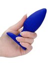 Heating Anal Butt Plug  Glow  Blue Vibrációs anál plug