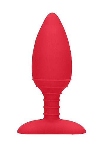 Heating Anal Butt Plug  Glow  Red Vibrációs anál plug