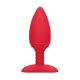 Heating Anal Butt Plug  Glow  Red Vibrációs anál plug