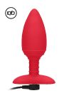 Heating Anal Butt Plug  Glow  Red Vibrációs anál plug