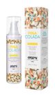 Warming gourmet massage oil PINA COLADA 50ml