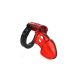 Cock Lock Adjustable chastity cage 10 x 3.5cm Red erényöv 
