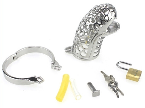 Cock Lock - Chastity cage Snake Head  Farokketrec