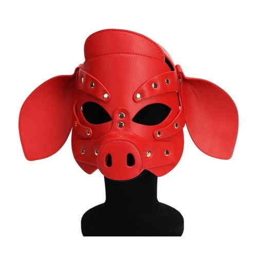 Pig Grox Mask Red disznó álarc