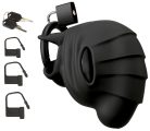 Black Velvets - Cock Velvet chastity cage  Farokketrec
