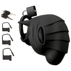 Black Velvets - Cock Velvet chastity cage  Farokketrec