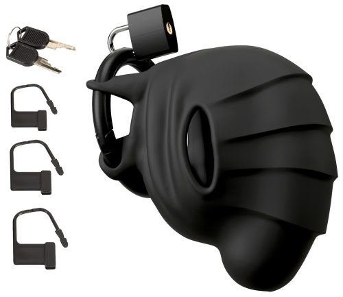 Black Velvets - Cock Velvet chastity cage  Farokketrec