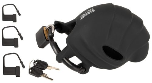 Black Velvets - Cock Velvet chastity cage  Farokketrec