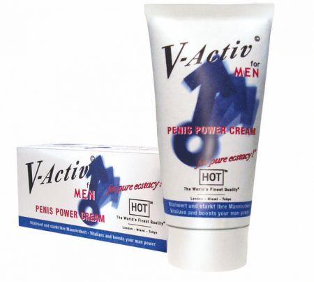 V-Activ Penis Power Cream - pénisz erősítő   