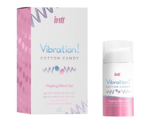 VIBRATION COTTON CANDY BOTTLE 15ML + BOX orális szexhez