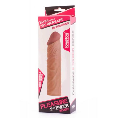 Pleasure X-Tender Penis Sleeve 3    Péniszhosszabbító
