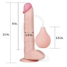 Lovetoy 11'' Squirt Extreme Dildo Tapadókorongos dildo