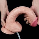 Lovetoy 11'' Squirt Extreme Dildo Tapadókorongos dildo