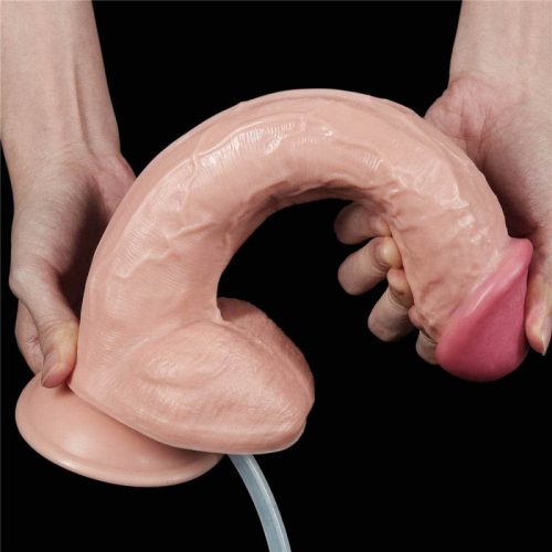 Lovetoy 11'' Squirt Extreme Dildo Tapadókorongos ejakuláló dildo