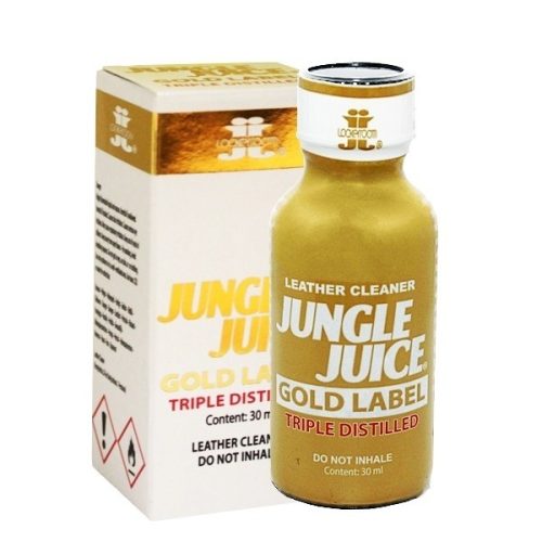Jungle Juice Gold Label Triple Distilled Poppers 30ml  bőrtisztító folyadék