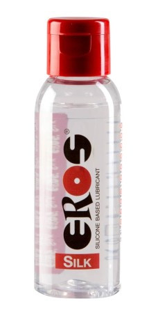 EROS  SILK Silicone Based Lubricant – Flasche 50 ml Szilikonbázisú síkosító