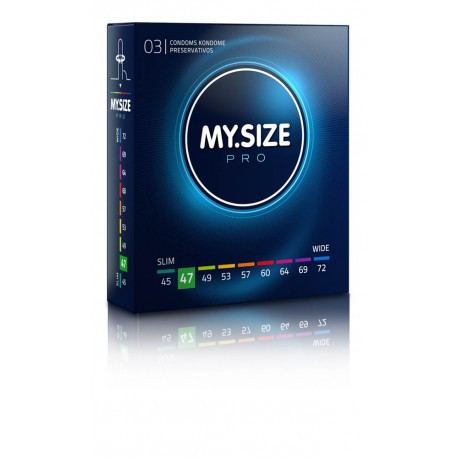 MY SIZE PRO Condoms 47 mm (3 db)