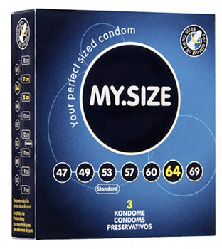 My Size 64 (3 Kondome) - 3 db óvszer   