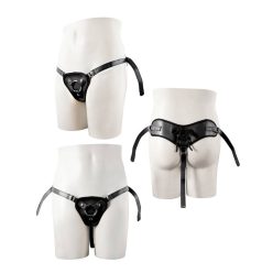 Strap-on harness with two rings Felcsatolható hám