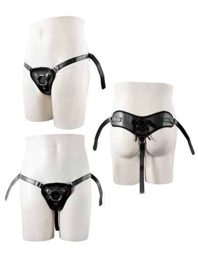 Strap-on harness with two rings Felcsatolható hám