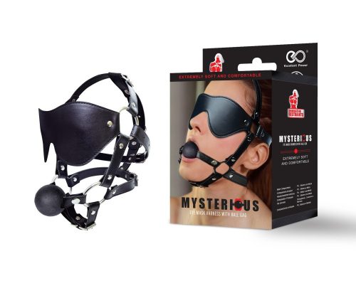 DOMINATION RESTRAINTS - MYSTERIOUS szájpecek és maszk